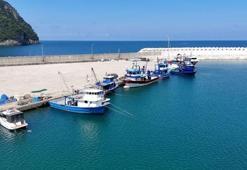 Doğal güzellikleri ile öne çıkan Tarlaağzı Plajı dronla görüntülendi