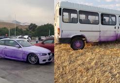 Araçları mora boyayan kimyasalın yola dökülmesine neden olan sorumlular hakkında soruşturma