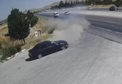 Konya'da 2 sürücünün öldüğü kazanın görüntüleri ortaya çıktı