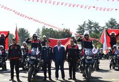 Ankara'da eğitimlerini tamamlayan 67 yunus polisi mezun oldu