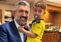 Çorum FK Başkanı Balçık, minik taraftar Göktuğ ile Fenerbahçe-Lyon maçında buluştu