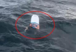 Denizde can pazarı; SUP board tahtası ile açığa sürüklenen baba ile kızı 5 saat sonra kurtarıldı
