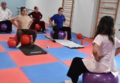 İzmir Şehir Hastanesi'nde gebe egzersiz programı ile doğuma hazırlık
