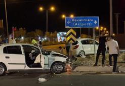 Diyarbakır'da otomobiller çarpıştı: 7 yaralı