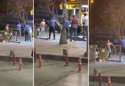Bahçelievler’de cam parçasıyla kendisine zarar verdi; polis havaya ateş açtı
