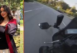 Şile’de Ceyda Yakova'nın öldüğü motosiklet kazası kask kamerasında