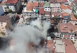 Gaziosmanpaşa'da 4 katlı binada çıkan yangın söndürüldü: 1 ölü