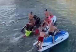 Jet ski, köprünün ayağına çarptı: 1 ölü, 1 yaralı