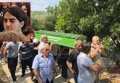 Denizde boğulan 16 yaşındaki Kerem Can, son yolculuğuna uğurlandı