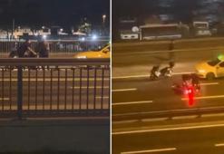 Bakırköy’de aynı noktada peş peşe iki ayrı motosiklet kazası; 1'i ağır 3 yaralı