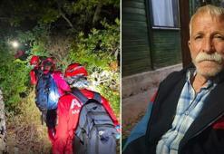 Çanakkale'de kayıp Alzheimer hastası için arama çalışması