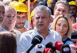 Özgür Özel, eylemdeki madencileri ziyaret etti