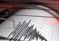 Kayseri'de 4.1 büyüklüğünde deprem