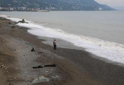 Rize'de denizde kaybolan çocuğu arama çalışmalarında 2'nci gün
