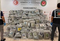 Hamzabeyli Gümrük Kapısı'nda 288 kilo esrar ele geçirildi