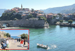 6 bin 600 nüfuslu Amasra'ya 8 ayda 1 milyon turist geldi