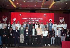 Ziraat Türkiye Kupası 1'inci eleme turu kura çekimi yapıldı