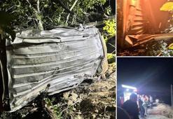 Bingöl'de hafif ticari araç uçuruma yuvarlandı: 4 ölü, 5 yaralı