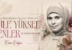 Emine Erdoğan, yazar Şule Yüksel Şenler'i vefatının 7'nci yılında andı