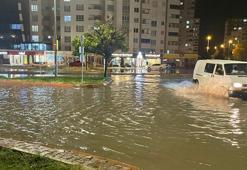 Kayseri'de sağanak sele dönüştü; yollar göle döndü