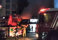 Esenyurt'ta kafe alev alev yandı