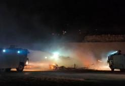 Antalya Balıkçı Barınağı’ndaki yangında 20’den fazla tekne yandı