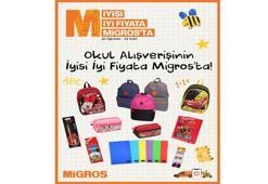 Migros’tan okula dönüş dönemine özel kırtasiye kampanyası