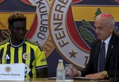 Fenerbahçe, Kojo Peprah Oppong için imza töreni düzenledi