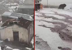Çıldır’daki fırtınada 28 yapı hasar gördü