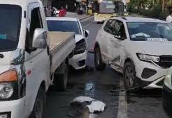 Mersin’de zincirleme kaza: 3 yaralı