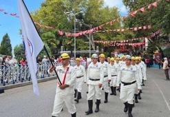 Zonguldak'ta madencilerden Zafer Bayramı yürüyüşü