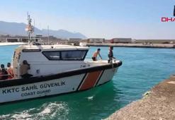 Girne açıklarında yolcu gemisi alabora oldu