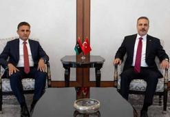 Bakan Fidan, Libya Genelkurmay Başkan Vekili Salahattin Nemruş'u kabul etti