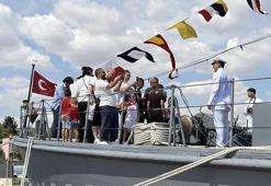 'TCG Enez' gemisi, Tekirdağ'da ziyarete açıldı