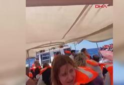 Girne açıklarında yolcu gemisi alabora oldu; hayatını kaybedenler var