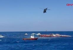 Girne açıklarında yolcu gemisi alabora oldu; hayatını kaybedenler var