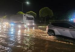 Ordu'da sağanak yağış; ulaşımı aksattı