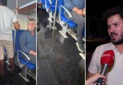 Girne açıklarında alabora olan geminin batmadan önceki görüntüleri ortaya çıktı; kurtulan yolcu konuştu
