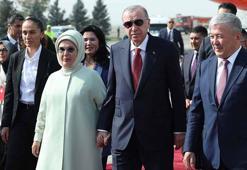 Cumhurbaşkanı Erdoğan, Kırgızistan’da
