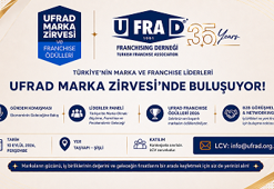 UFRAD Franchising Derneği ödül töreni 10 Eylül’de İstanbul’da gerçekleştirilecek