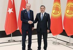 Cumhurbaşkanı Erdoğan, Kırgızistan Cumhurbaşkanı Caparov ile görüştü