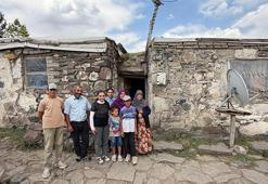 Tek odalı köhne evde yaşayan 9 kişilik aileye yeni yuva