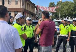 Kaza yapan sürücü alkolmetreyi üflemek yerine içine çekti
