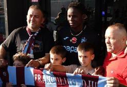 Trabzonspor’un yeni transferi Franculino Dju, şehre geldi