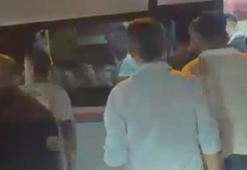 Dolmuşta bir kişinin darbedildiği anlar kamerada