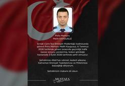 Şırnak'taki trafik kazasında yaralanan polis memuru Kaygusuz şehit oldu