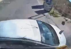 Sultanbeyli’de 1'i bebek 4 kişinin yaralandığı İETT otobüsü kazası kamerada