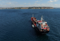 Marmara'da batan geminin yeri tespit edildi