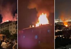 Ankara'da bir binanın çatısında çıkan yangın söndürüldü