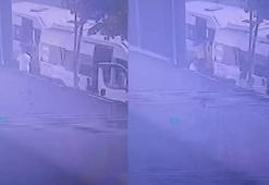 Arnavutköy'de servis şoförünün öldürüldüğü silahlı kavga kamerada